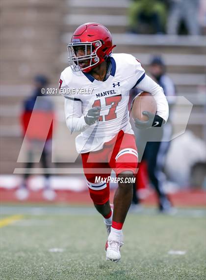 Thumbnail 2 in Manvel @ Cedar Park (UIL 5A Division 1 Quarterfinal) photogallery.