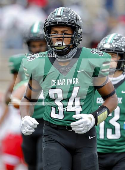 Thumbnail 3 in Manvel @ Cedar Park (UIL 5A Division 1 Quarterfinal) photogallery.