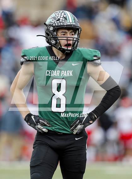 Thumbnail 2 in Manvel @ Cedar Park (UIL 5A Division 1 Quarterfinal) photogallery.