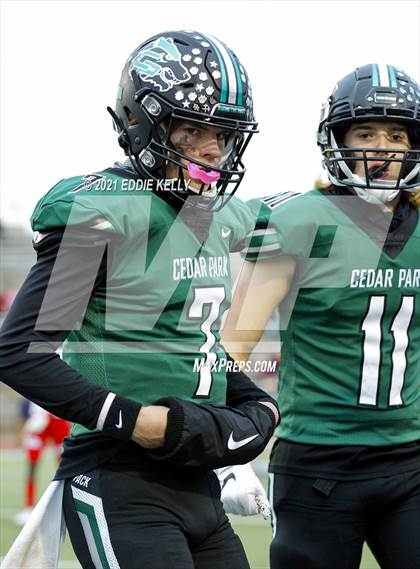 Thumbnail 1 in Manvel @ Cedar Park (UIL 5A Division 1 Quarterfinal) photogallery.