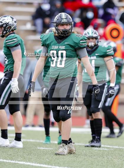 Thumbnail 3 in Manvel @ Cedar Park (UIL 5A Division 1 Quarterfinal) photogallery.