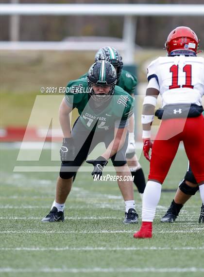 Thumbnail 2 in Manvel @ Cedar Park (UIL 5A Division 1 Quarterfinal) photogallery.