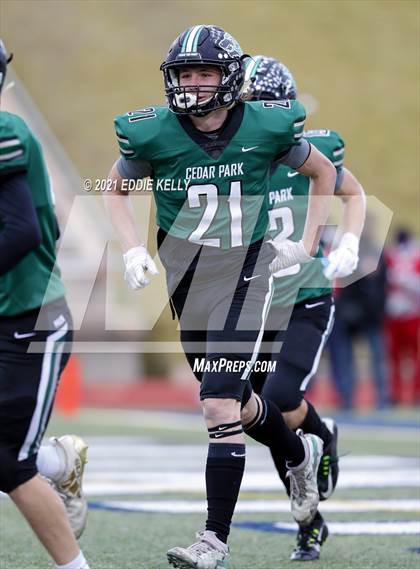 Thumbnail 2 in Manvel @ Cedar Park (UIL 5A Division 1 Quarterfinal) photogallery.