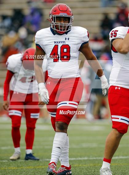 Thumbnail 2 in Manvel @ Cedar Park (UIL 5A Division 1 Quarterfinal) photogallery.