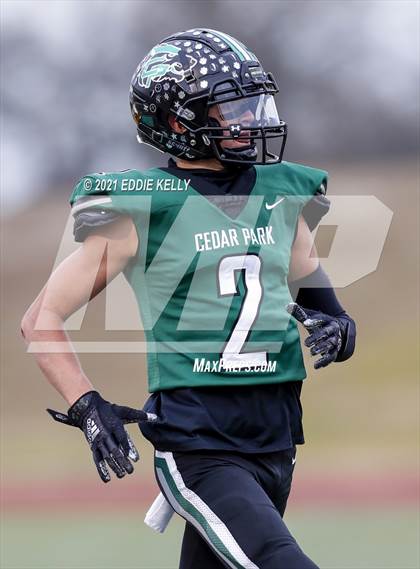 Thumbnail 2 in Manvel @ Cedar Park (UIL 5A Division 1 Quarterfinal) photogallery.