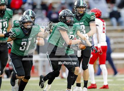 Thumbnail 1 in Manvel @ Cedar Park (UIL 5A Division 1 Quarterfinal) photogallery.