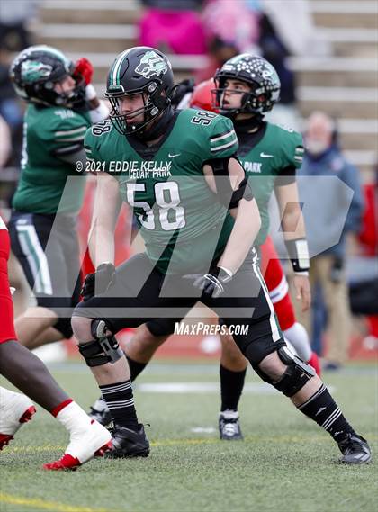 Thumbnail 1 in Manvel @ Cedar Park (UIL 5A Division 1 Quarterfinal) photogallery.