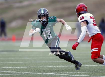 Thumbnail 2 in Manvel @ Cedar Park (UIL 5A Division 1 Quarterfinal) photogallery.