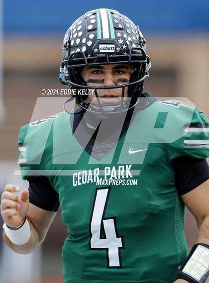 Thumbnail 2 in Manvel @ Cedar Park (UIL 5A Division 1 Quarterfinal) photogallery.