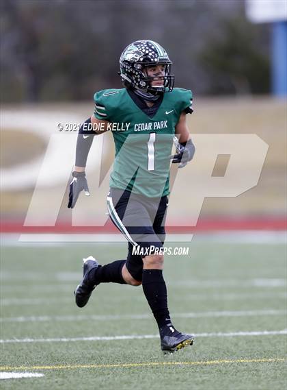 Thumbnail 1 in Manvel @ Cedar Park (UIL 5A Division 1 Quarterfinal) photogallery.