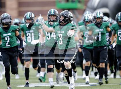 Thumbnail 1 in Manvel @ Cedar Park (UIL 5A Division 1 Quarterfinal) photogallery.