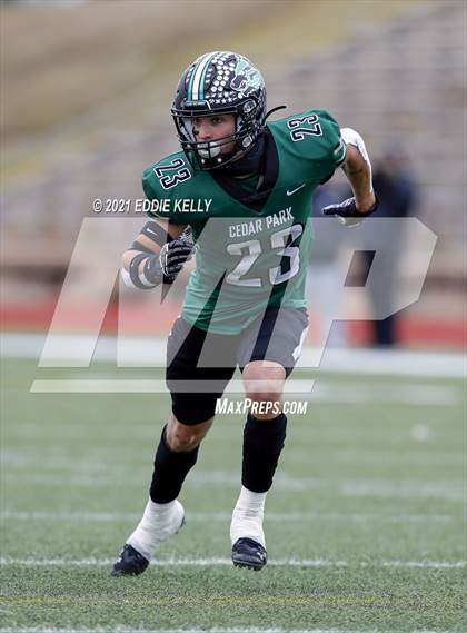 Thumbnail 2 in Manvel @ Cedar Park (UIL 5A Division 1 Quarterfinal) photogallery.
