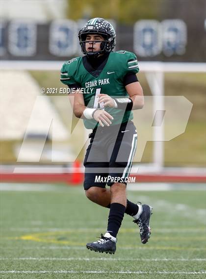 Thumbnail 2 in Manvel @ Cedar Park (UIL 5A Division 1 Quarterfinal) photogallery.