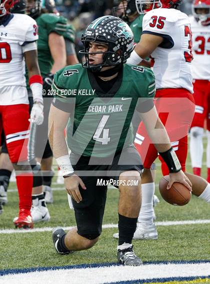 Thumbnail 3 in Manvel @ Cedar Park (UIL 5A Division 1 Quarterfinal) photogallery.