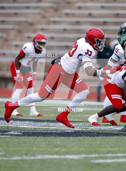 Thumbnail 3 in Manvel @ Cedar Park (UIL 5A Division 1 Quarterfinal) photogallery.