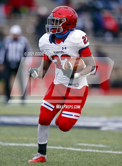 Thumbnail 2 in Manvel @ Cedar Park (UIL 5A Division 1 Quarterfinal) photogallery.