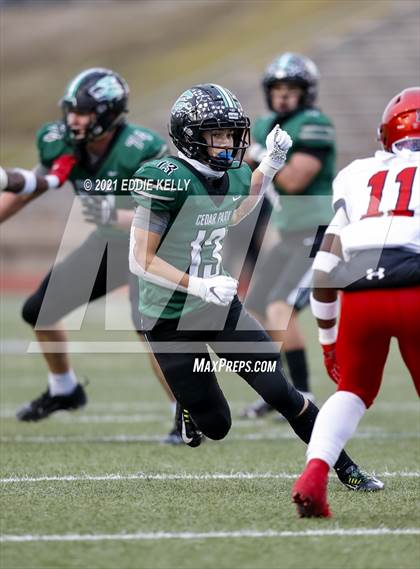 Thumbnail 1 in Manvel @ Cedar Park (UIL 5A Division 1 Quarterfinal) photogallery.