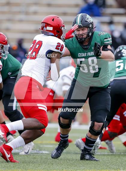 Thumbnail 1 in Manvel @ Cedar Park (UIL 5A Division 1 Quarterfinal) photogallery.