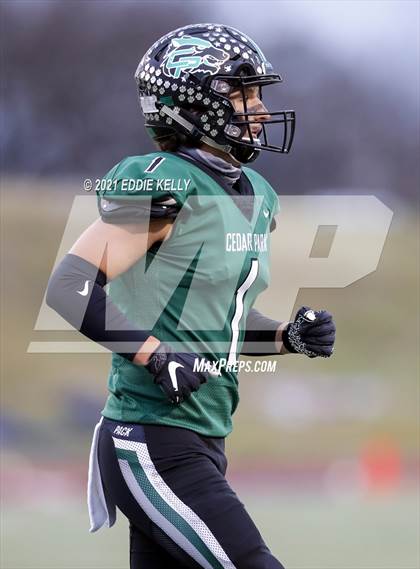 Thumbnail 2 in Manvel @ Cedar Park (UIL 5A Division 1 Quarterfinal) photogallery.