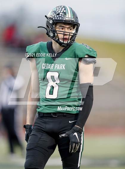 Thumbnail 3 in Manvel @ Cedar Park (UIL 5A Division 1 Quarterfinal) photogallery.