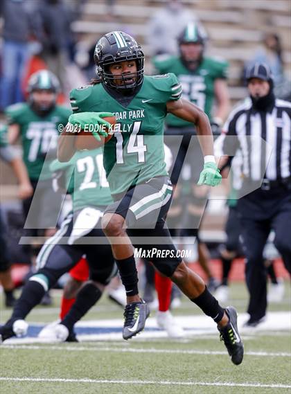 Thumbnail 2 in Manvel @ Cedar Park (UIL 5A Division 1 Quarterfinal) photogallery.