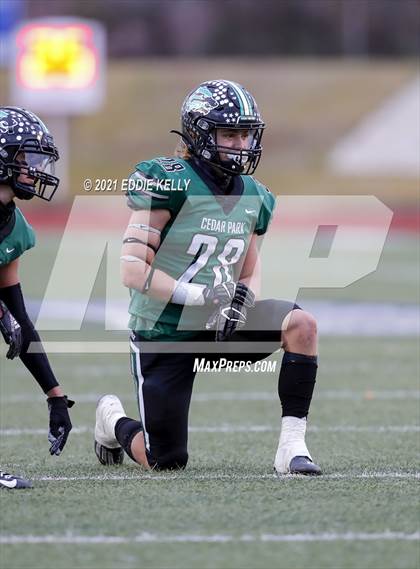 Thumbnail 2 in Manvel @ Cedar Park (UIL 5A Division 1 Quarterfinal) photogallery.