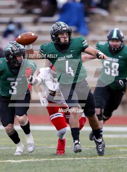 Thumbnail 1 in Manvel @ Cedar Park (UIL 5A Division 1 Quarterfinal) photogallery.