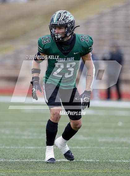 Thumbnail 2 in Manvel @ Cedar Park (UIL 5A Division 1 Quarterfinal) photogallery.