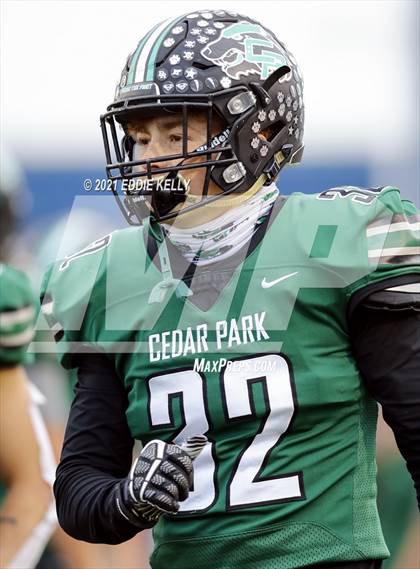 Thumbnail 2 in Manvel @ Cedar Park (UIL 5A Division 1 Quarterfinal) photogallery.