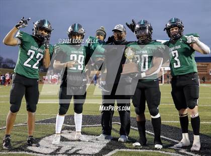 Thumbnail 2 in Manvel @ Cedar Park (UIL 5A Division 1 Quarterfinal) photogallery.