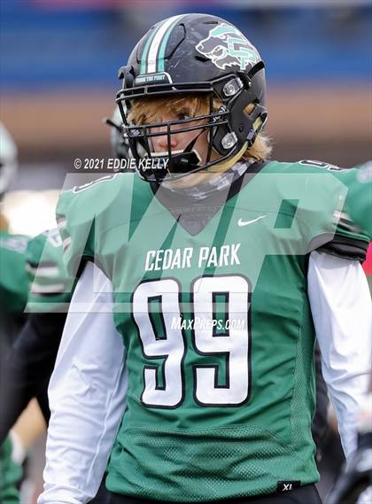 Thumbnail 1 in Manvel @ Cedar Park (UIL 5A Division 1 Quarterfinal) photogallery.