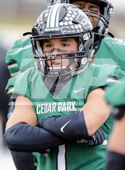 Thumbnail 2 in Manvel @ Cedar Park (UIL 5A Division 1 Quarterfinal) photogallery.