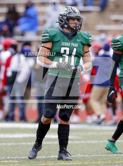 Thumbnail 2 in Manvel @ Cedar Park (UIL 5A Division 1 Quarterfinal) photogallery.