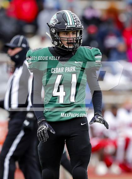 Thumbnail 3 in Manvel @ Cedar Park (UIL 5A Division 1 Quarterfinal) photogallery.