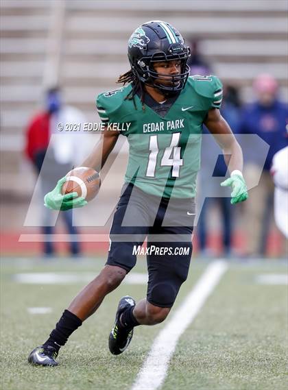 Thumbnail 3 in Manvel @ Cedar Park (UIL 5A Division 1 Quarterfinal) photogallery.