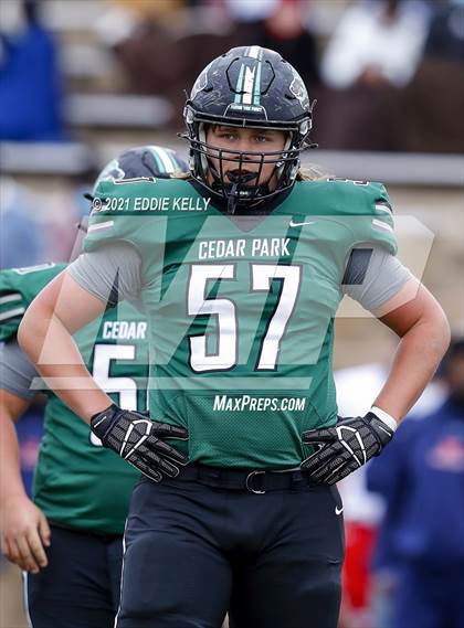 Thumbnail 3 in Manvel @ Cedar Park (UIL 5A Division 1 Quarterfinal) photogallery.