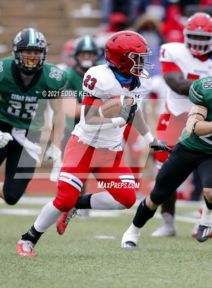 Thumbnail 3 in Manvel @ Cedar Park (UIL 5A Division 1 Quarterfinal) photogallery.
