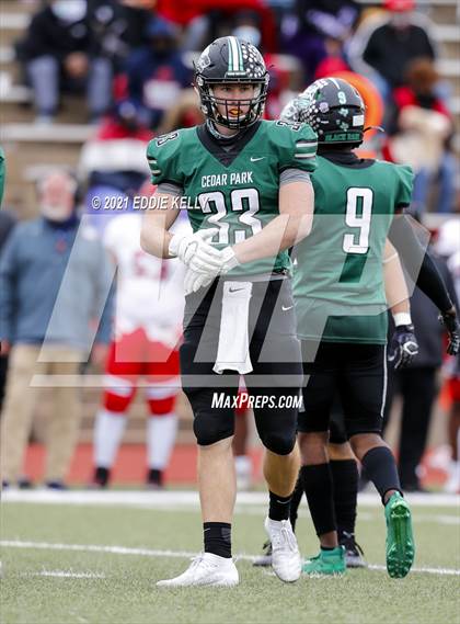 Thumbnail 2 in Manvel @ Cedar Park (UIL 5A Division 1 Quarterfinal) photogallery.