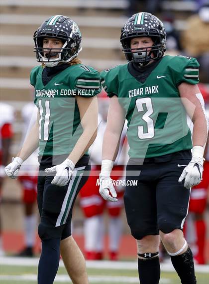 Thumbnail 2 in Manvel @ Cedar Park (UIL 5A Division 1 Quarterfinal) photogallery.