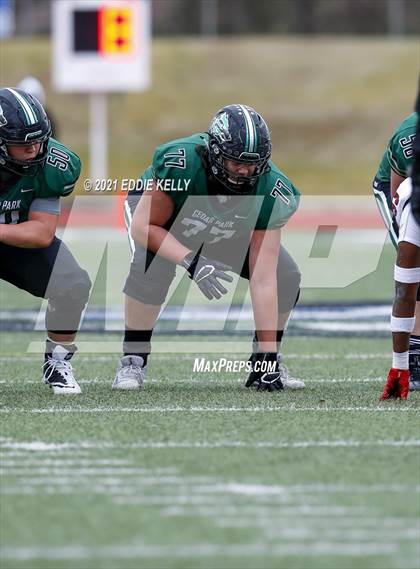 Thumbnail 3 in Manvel @ Cedar Park (UIL 5A Division 1 Quarterfinal) photogallery.