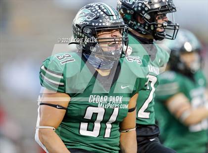 Thumbnail 1 in Manvel @ Cedar Park (UIL 5A Division 1 Quarterfinal) photogallery.