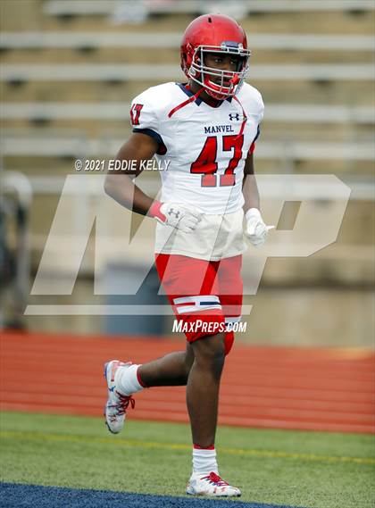 Thumbnail 3 in Manvel @ Cedar Park (UIL 5A Division 1 Quarterfinal) photogallery.