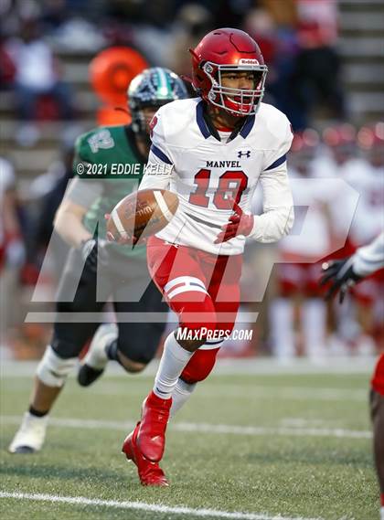 Thumbnail 2 in Manvel @ Cedar Park (UIL 5A Division 1 Quarterfinal) photogallery.