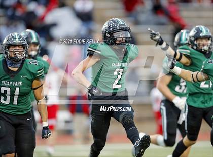 Thumbnail 2 in Manvel @ Cedar Park (UIL 5A Division 1 Quarterfinal) photogallery.