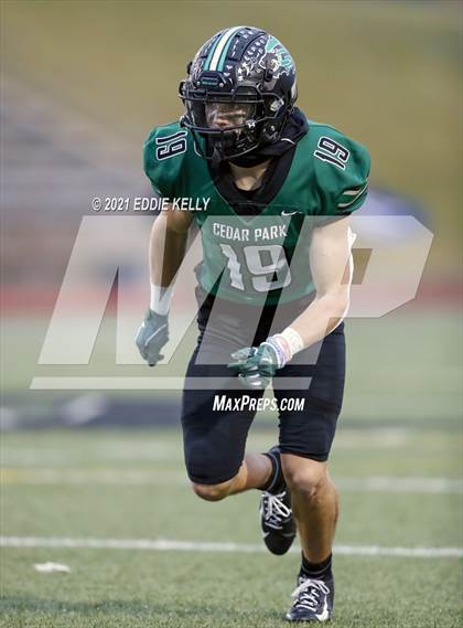 Thumbnail 2 in Manvel @ Cedar Park (UIL 5A Division 1 Quarterfinal) photogallery.