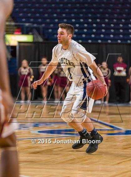 Thumbnail 3 in Sacred Heart vs Notre Dame Catholic (MLK Classic) photogallery.