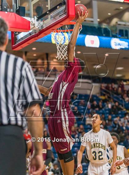Thumbnail 3 in Sacred Heart vs Notre Dame Catholic (MLK Classic) photogallery.