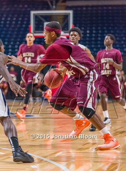 Thumbnail 3 in Sacred Heart vs Notre Dame Catholic (MLK Classic) photogallery.