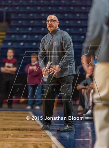 Thumbnail 1 in Sacred Heart vs Notre Dame Catholic (MLK Classic) photogallery.