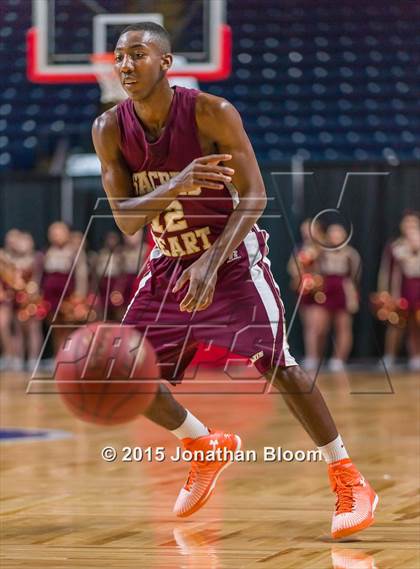 Thumbnail 3 in Sacred Heart vs Notre Dame Catholic (MLK Classic) photogallery.